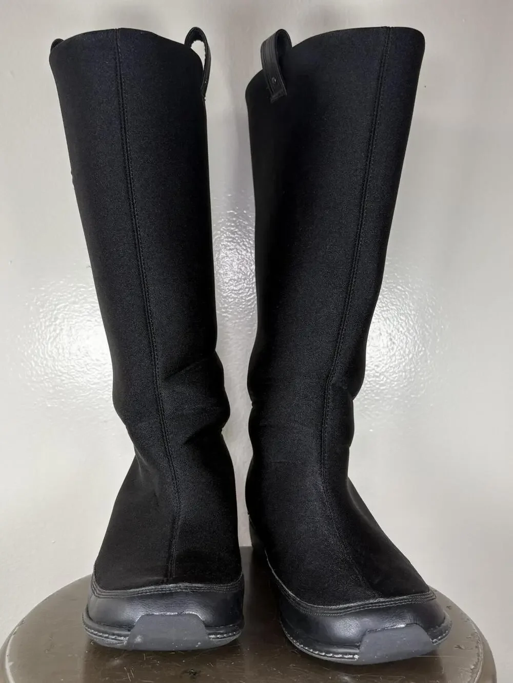 Aetrex Berries Black Neoprene Tall Pull-On Winter Boot US 11 UK 9 EU 43